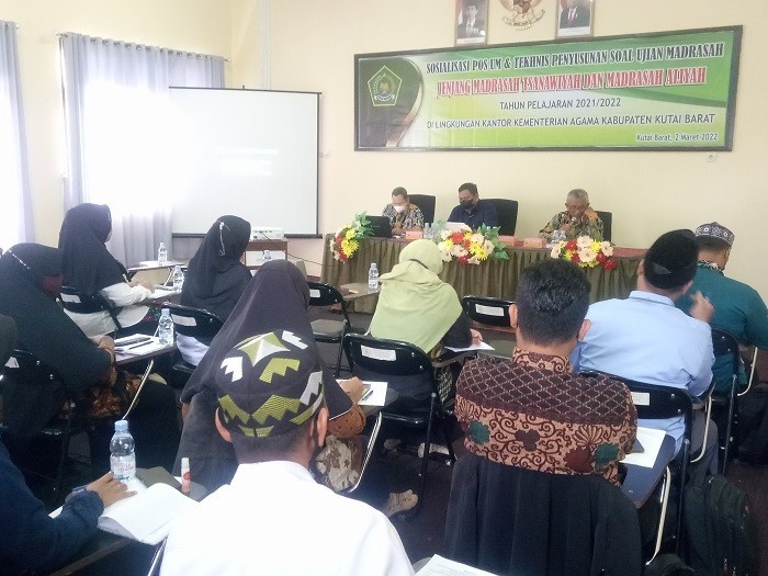 Kemenag Kubar Gelar Sosialisasi Pos Penyelenggaraan Um 20212022 8746